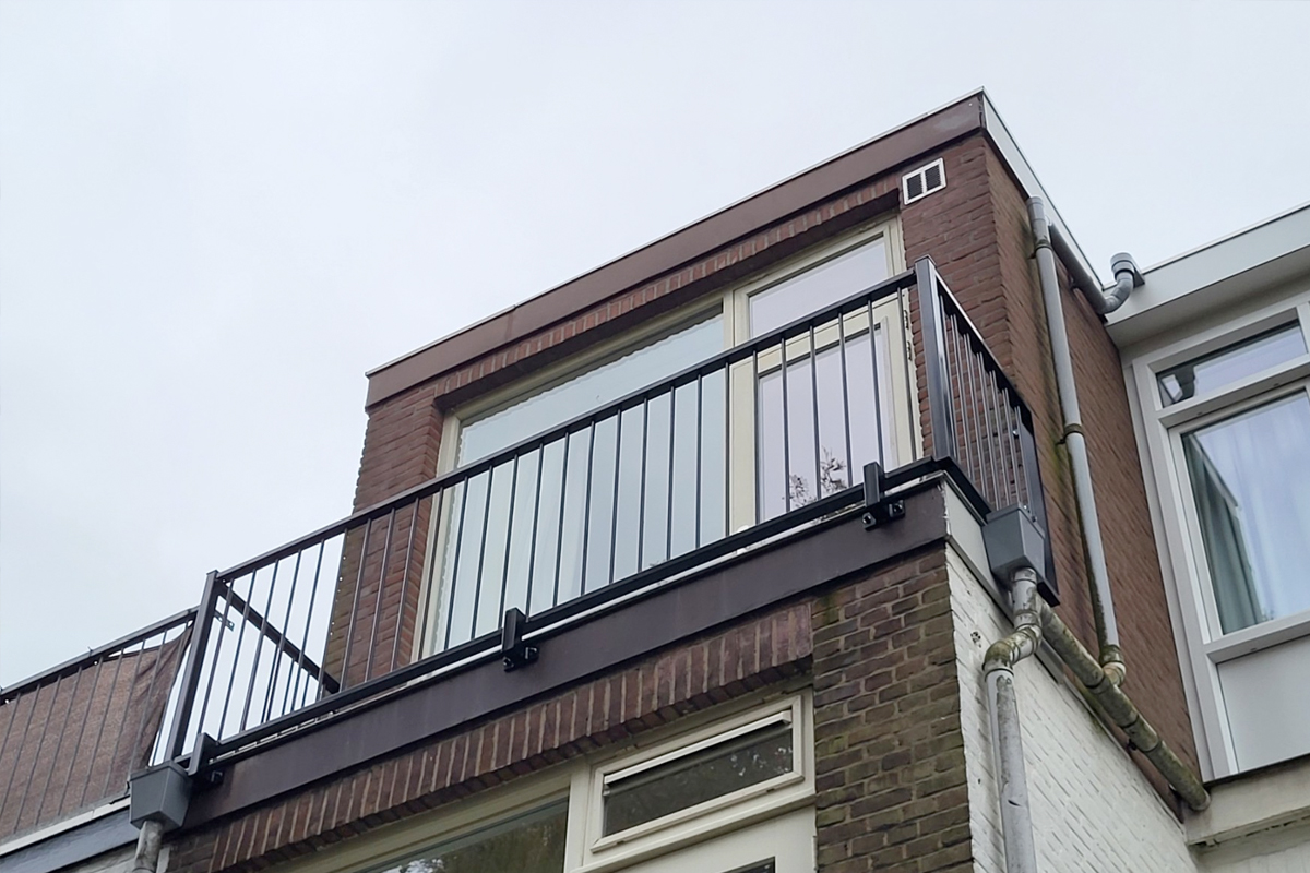 Low budget balkon balustrade