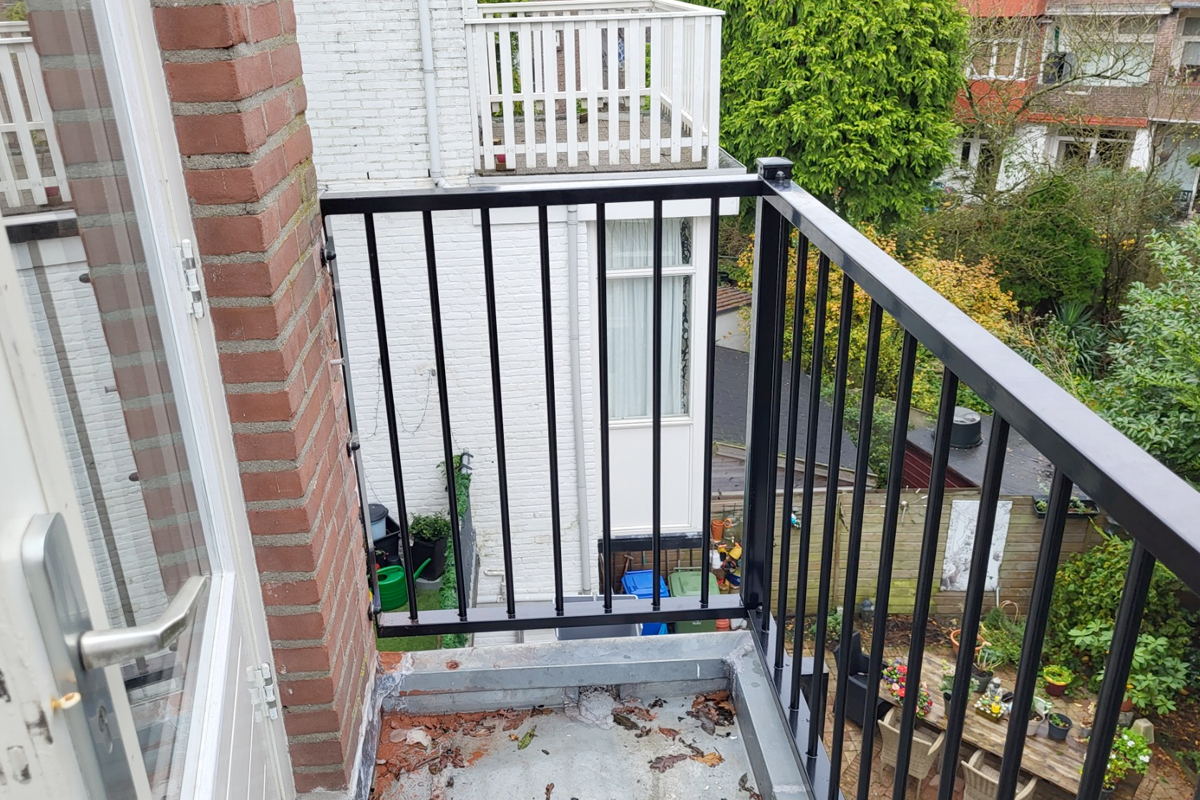Low budget balustrades voor balkon